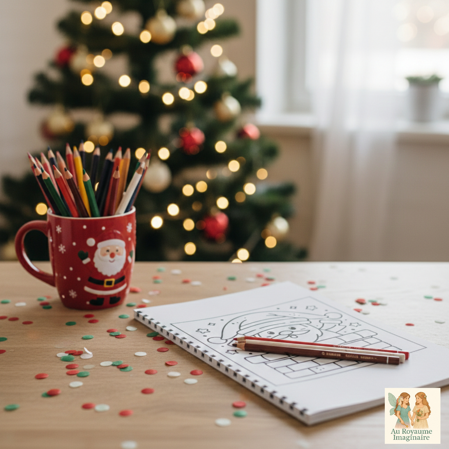 Cahier de Coloriage de Noël PDF