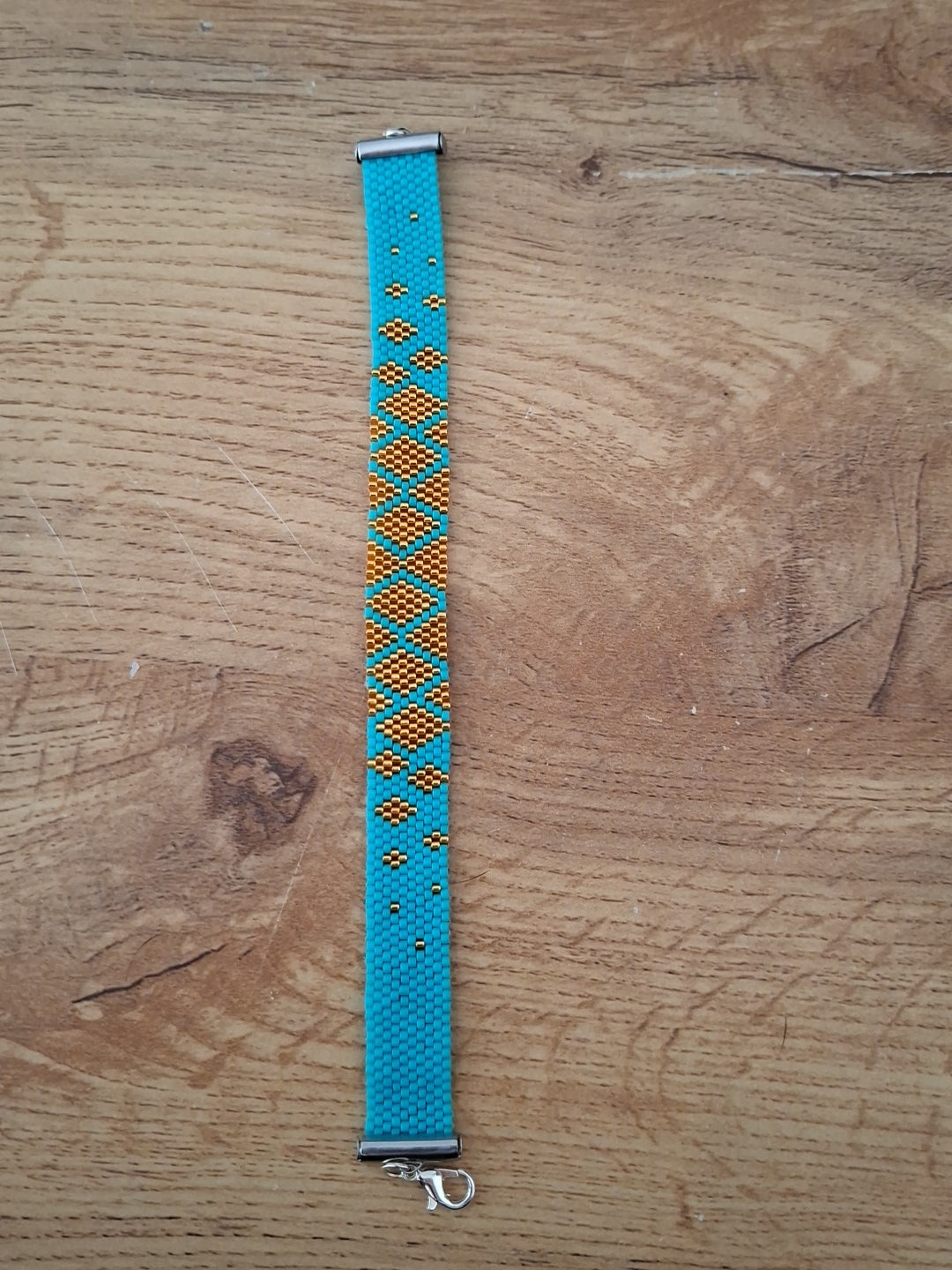Bracelet Peyote – Lagon Bleu