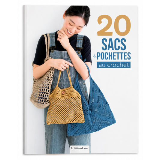 20 sacs & pochettes au crochet