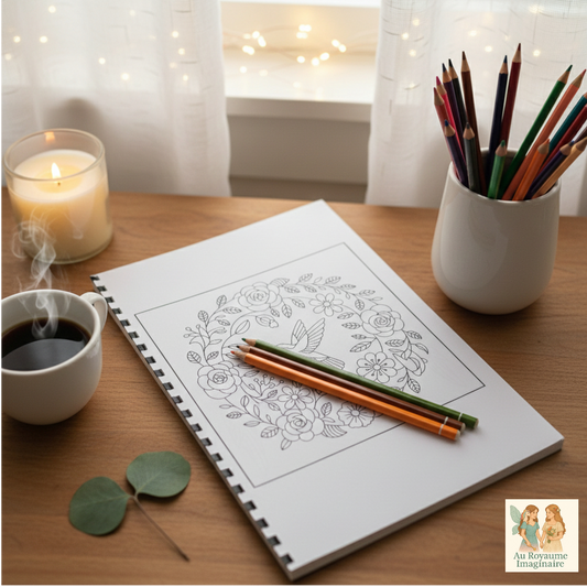 Cahier de Coloriage Mandalas Fleuris PDF
