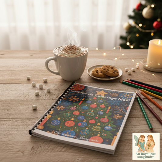 Cahier de Coloriage Noël Féérique PDF