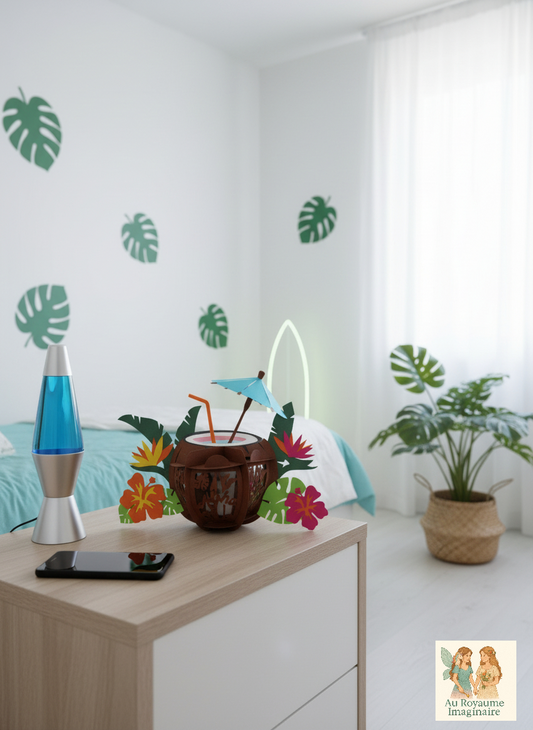 Lanterne Cocktail Noix de Coco 3D